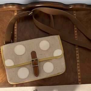 Fossil Polka Dot Crossbody